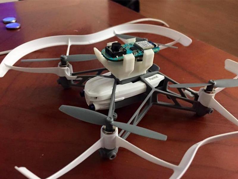 Lightblue Bean mount for Parrot Cargo Minidrone