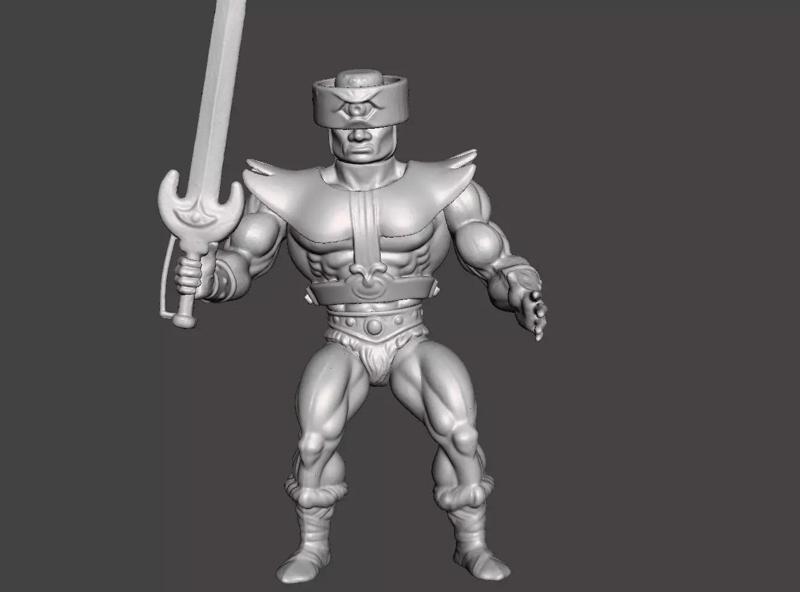 TRIPCLOPS MOTU VINTAGE ACTION FIGURE COMPLETE