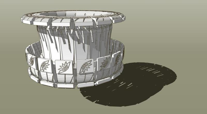 Water Lily light cage