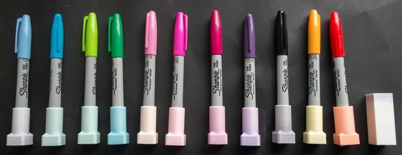 Sharpie holder for Ultimate Filament Colorer