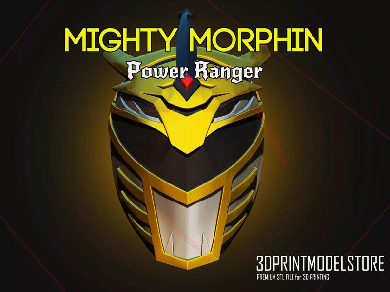 Mighty Morphin Lord Drakkon Power Rangers Cosplay Helmet