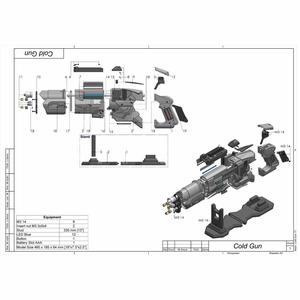 Cold Gun - Legends Of Tomorrow - Printable 3d model - STL + CAD bundle - Personal Use