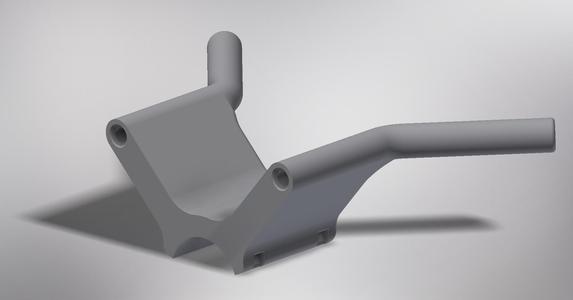 Antenna bracket for Align T-Rex 450L Heli & V-Stabi NEO Vbar