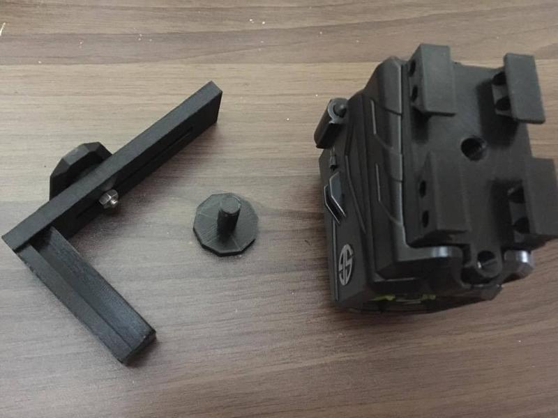 Spy Gear Night Vision helmet and picatinny mount