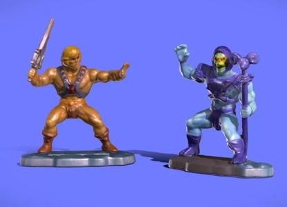 MOTU MINI-FIGURES 3D SCAN