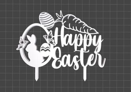 Happy Easter topper