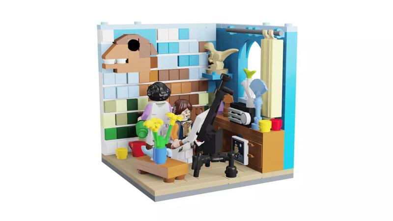 MocBricks3D - The Future Dreams House - Painter