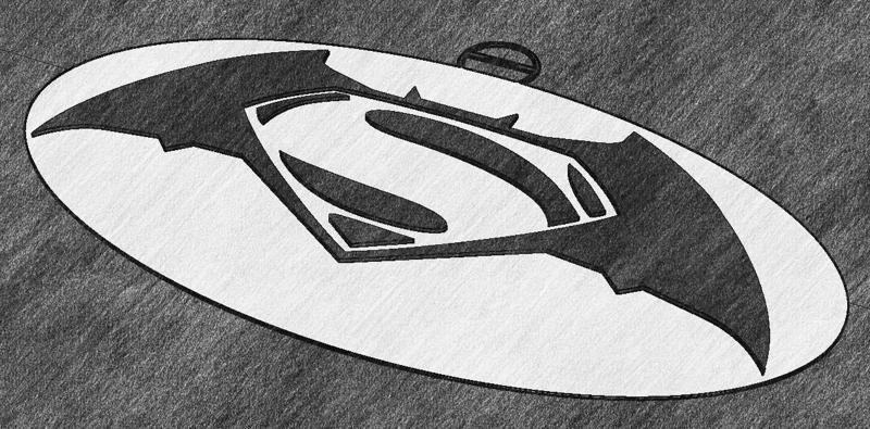 Batman VS Superman Dawn of Justice Logo