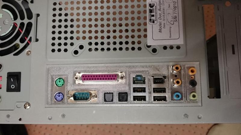 I/O Shield for Medion MD8080 Motherboard