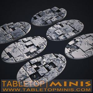 Broken Tiles 60mm x 35mm Base Toppers