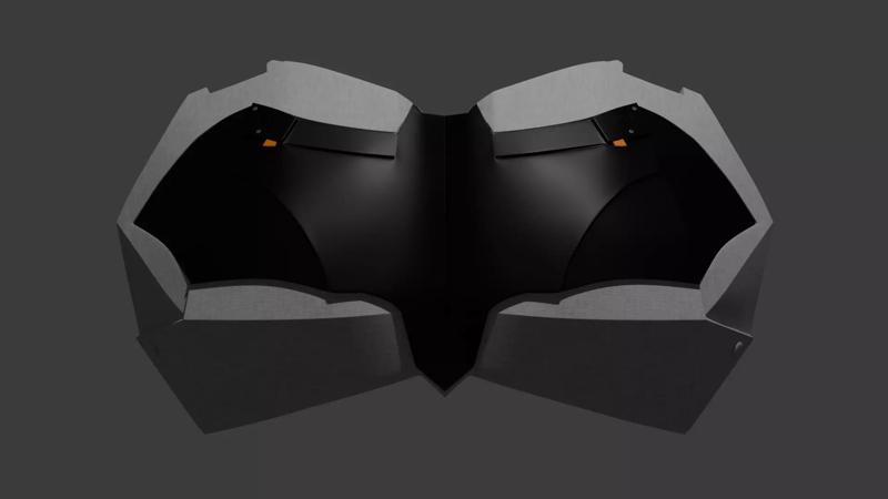 plastron THE BATMAN ROBERT PATTINSON ET BEN AFFLECK