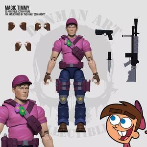 Magic Timmy Full Action Figure STL files