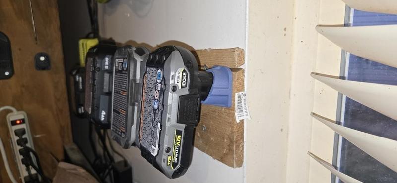 Ryobi 18v Battery Wall Mount