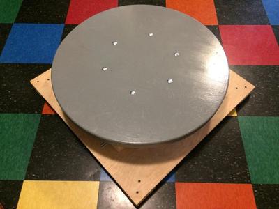 Scan-O-Tron Turntable v.2.0 for Full Body 3D Scanning