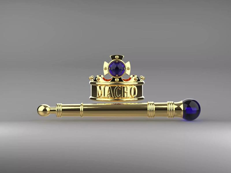 Macho Man Randy Savage Crown and Scepter