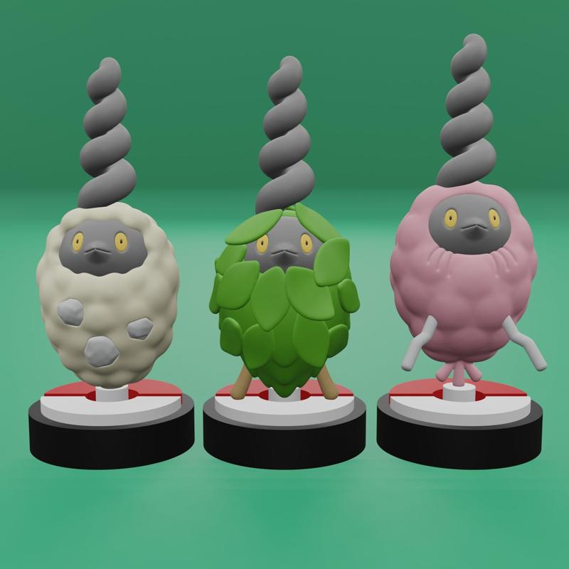 Pokemon No. 412 Burmy Pack