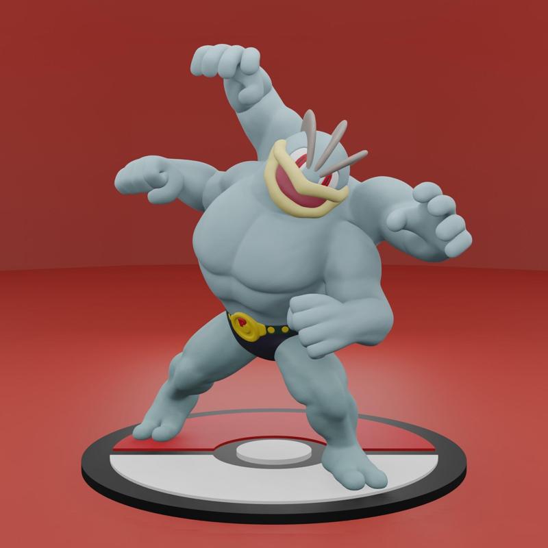 Pokemon No. 068 Machamp