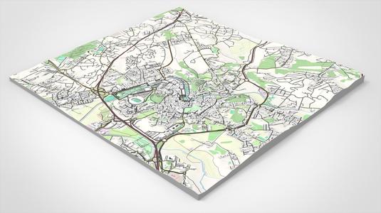 Cityscape Leiria Portugal