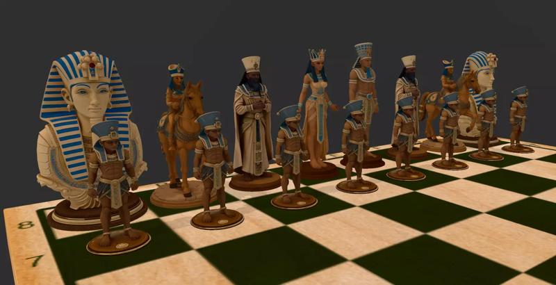AJEDREZ EGIPCIO