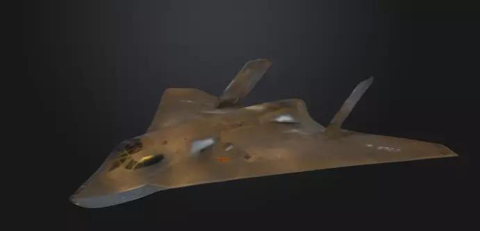 B-2 Spirit Bomber STL - Stealth Aircraft 3D Print Model