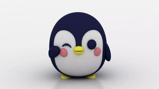 BABY PENGUIN TOY 3D PRINTABLE MODEL