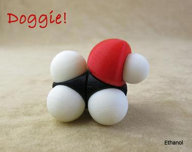 Space filling molecular models: Starter set