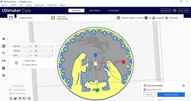 Presebre de Belen Silhouette