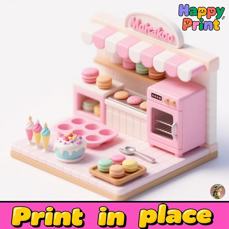 Macaron dessert shop