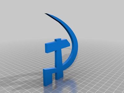 Russia hammer and sickle