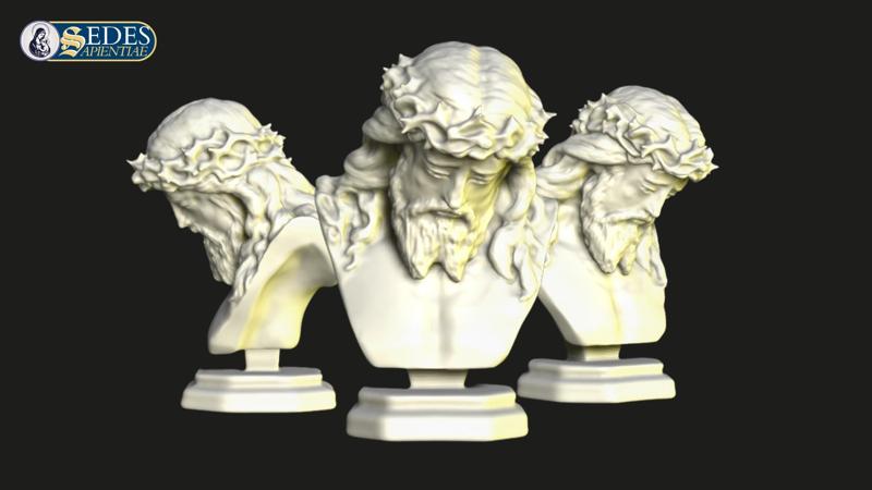 Ecce Homo Christ Bust - 3D Printable | Catholic Art