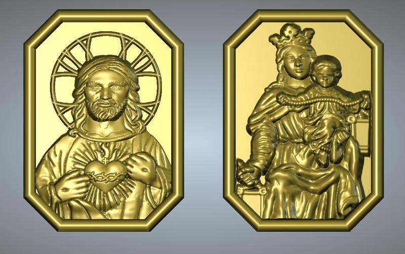 sacred heart of jesus and our lady of mount carmel