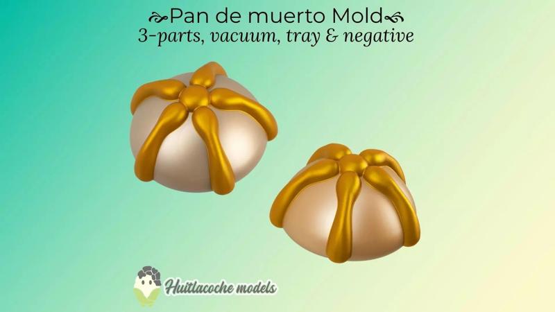 Pan de muerto mold