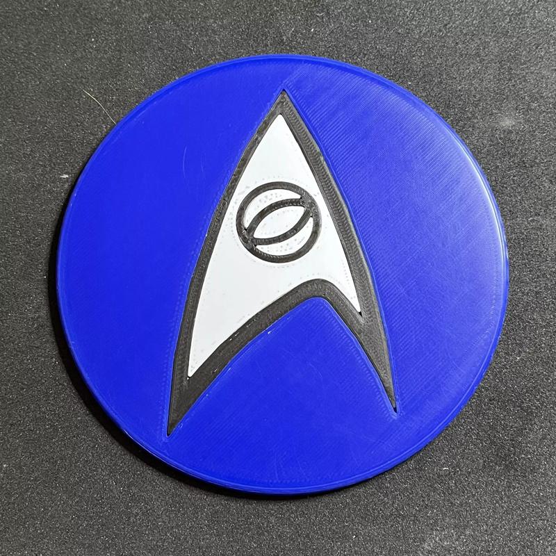 USS Enterprise Science Dept Coaster