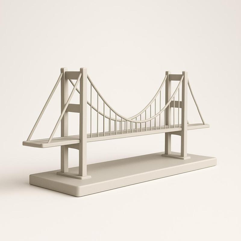 Bosphorus Bridge (15 July Martyrs Bridge) – 3D Printable Landmark Model