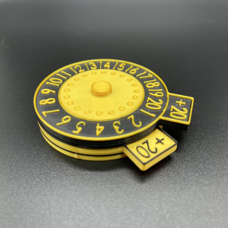 Yin Yang "Magic: The Gathering" Radial Life Counter