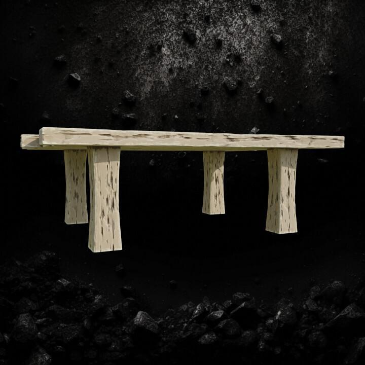 Wood Table 7
