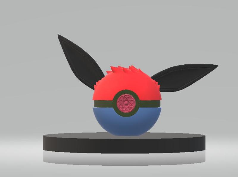 POKEMON BALL TOY 3D PRINTABLE MODEL
