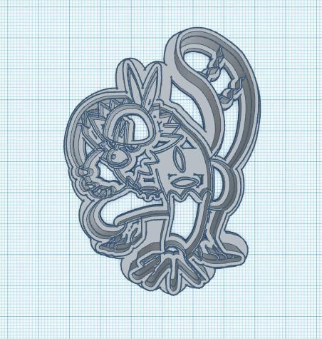 Pokemon: Passimian Cookie Cutter