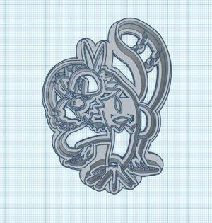 Pokemon: Passimian Cookie Cutter