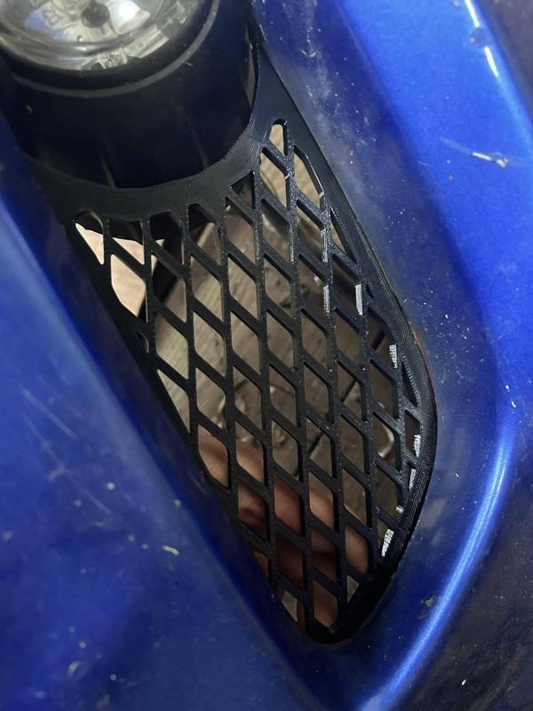 MAZDA RX-8 S1 FRONT BUMPER VENTS FOG GRILL