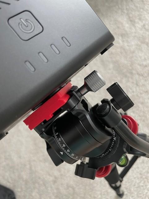 Seestar TH10 plate replacement with 3/8" screw