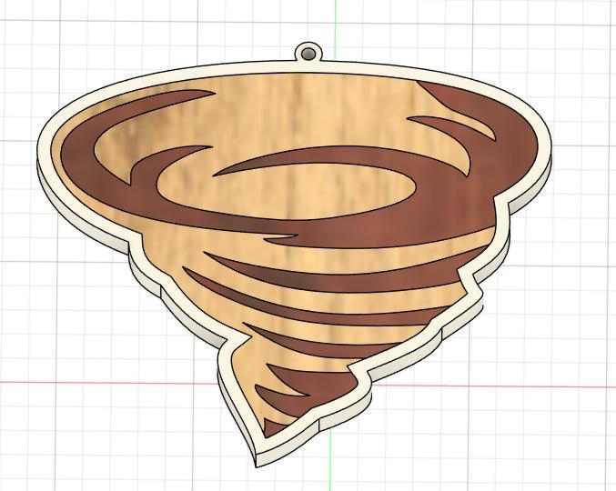 Twitch duDudu Sandstorm Emote Necklace - Multicolor