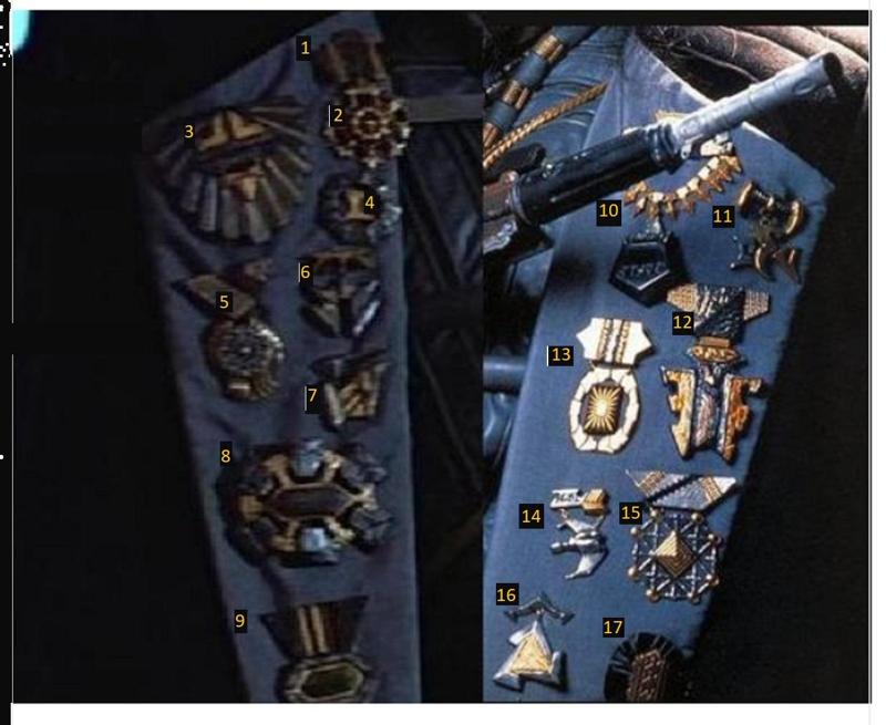 General Korrd Robe Medals and Awards