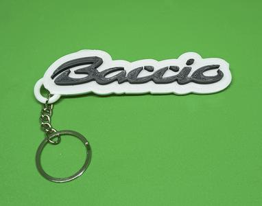 Baccio Motorcycle Key Ring