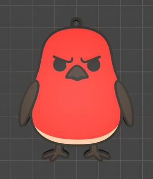 salamino pinguino keychain