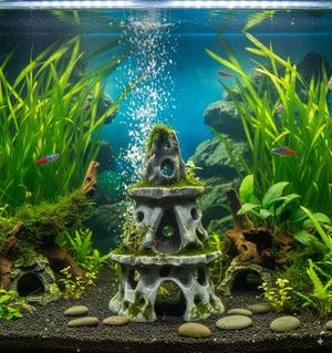 Rock Sculpture — Aquarium Series — #3