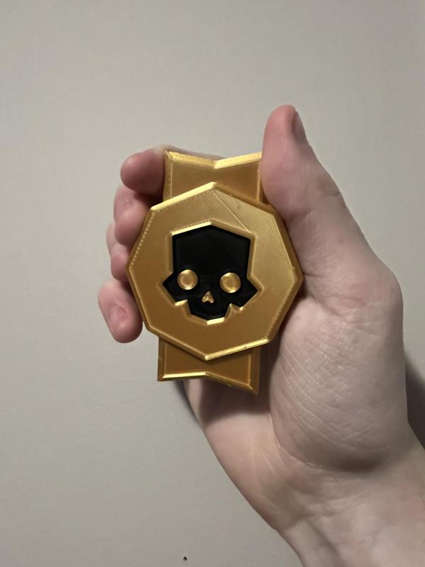 Helldivers 2 Warbond Medal (Separate pieces)