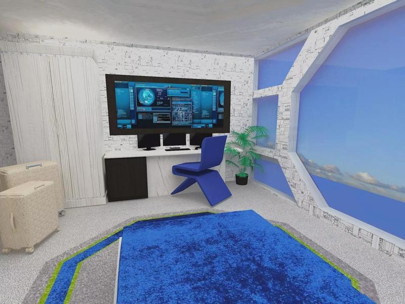 Spaceship Bedroom