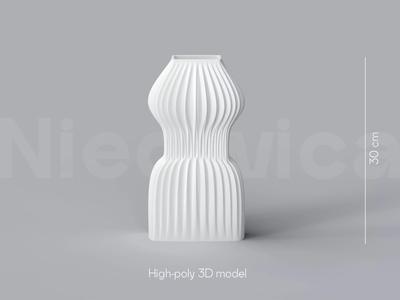 NIEDWICA VASE E-10 3D PRINTING VASE 3D MODEL STL FILE