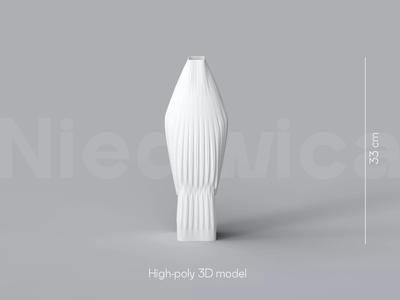 NIEDWICA VASE B-5 3D PRINTING VASE 3D MODEL